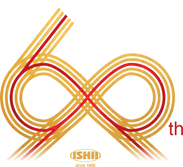 イシイ株式会社60周年ロゴ